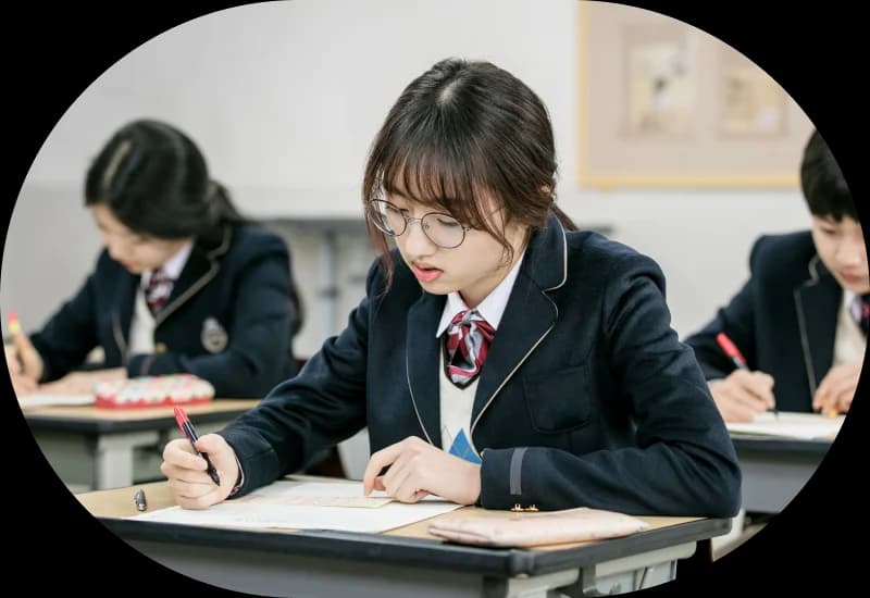 JM 영어학원 고등부 수업 모습